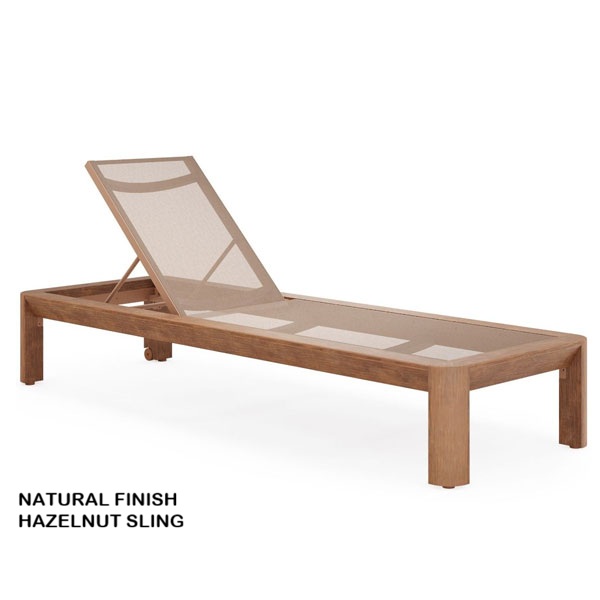 Beau Sling Chaise Lounge by Woodard - Image 4